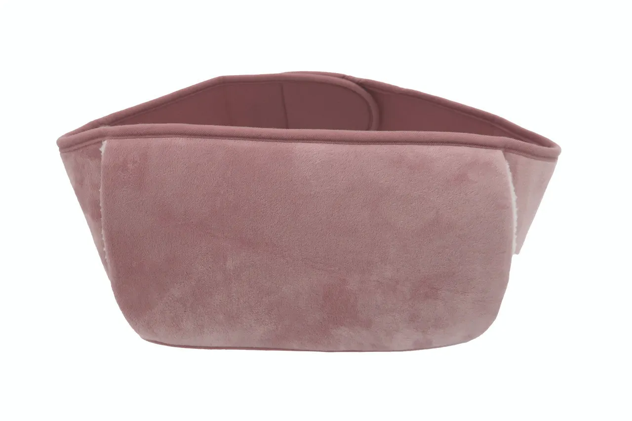 Aroma Home Pink Fleece 3 in 1 Hot Water Bottle Wrap