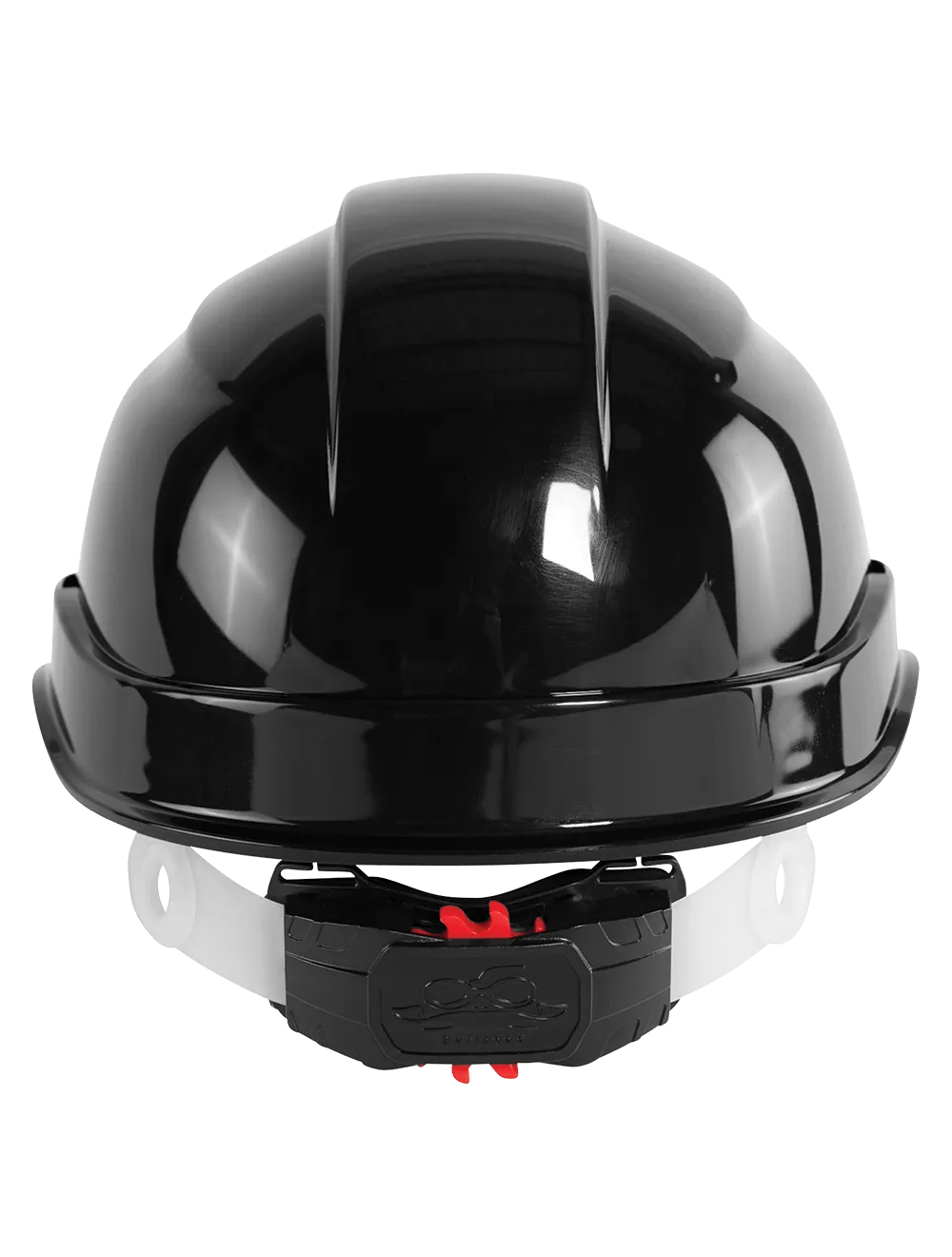 Bullhead Safety™ Head Protection Black Unvented Cap Style Hard Hat With Six-Point Ratchet Suspension - HH-C2-K