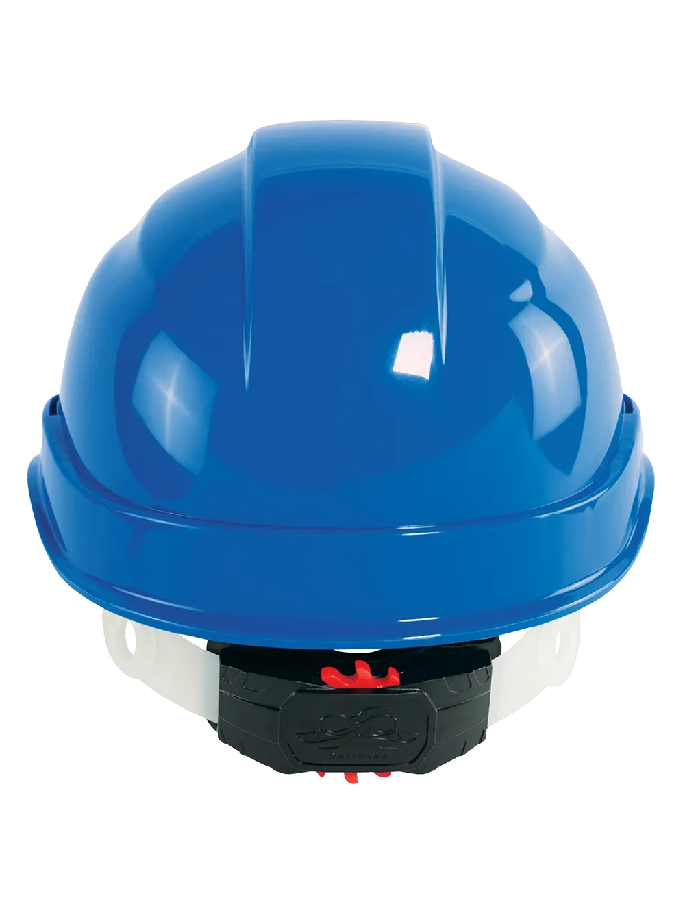 Bullhead Safety™ Head Protection Blue Unvented Cap Style Hard Hat With Six-Point Ratchet Suspension - HH-C2-B