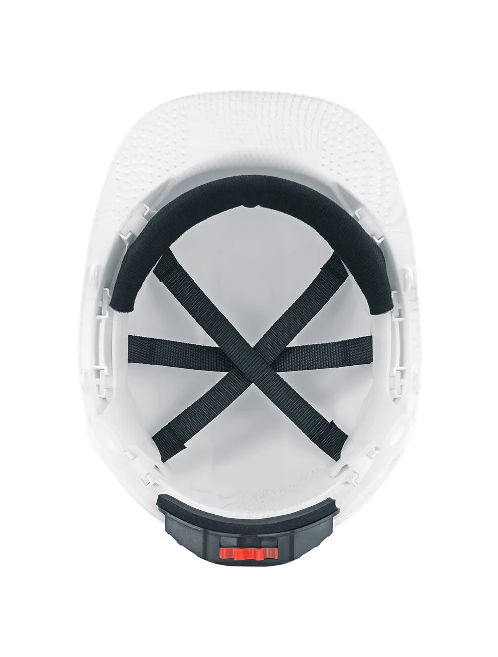 Bullhead Safety™ Head Protection Matte White Graphite Unvented Cap Style Hard Hat With Six-Point Ratchet Suspension - HH-C2-C