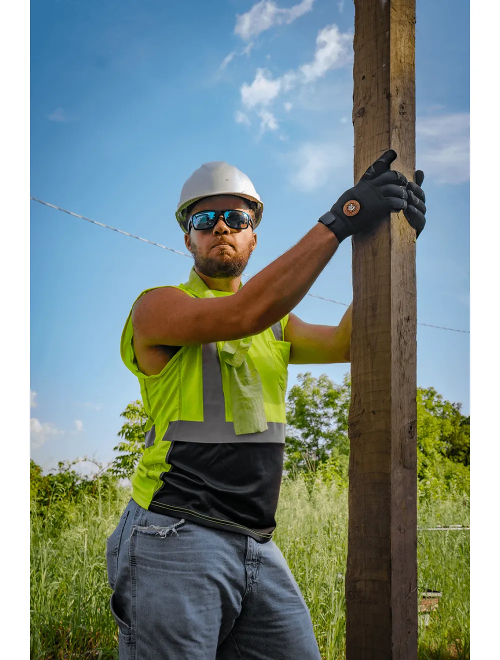 Bullhead Safety™ Head Protection Matte White Graphite Unvented Cap Style Hard Hat With Six-Point Ratchet Suspension - HH-C2-C