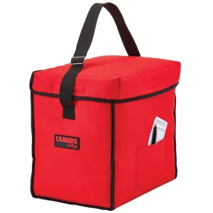 Cambro GBD13913521 13" x 9" x 13" Insulated Red Top Loading GoBag