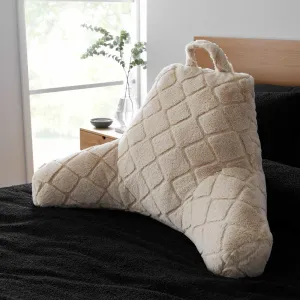 Cosy Diamond Cuddle Cushion Natural