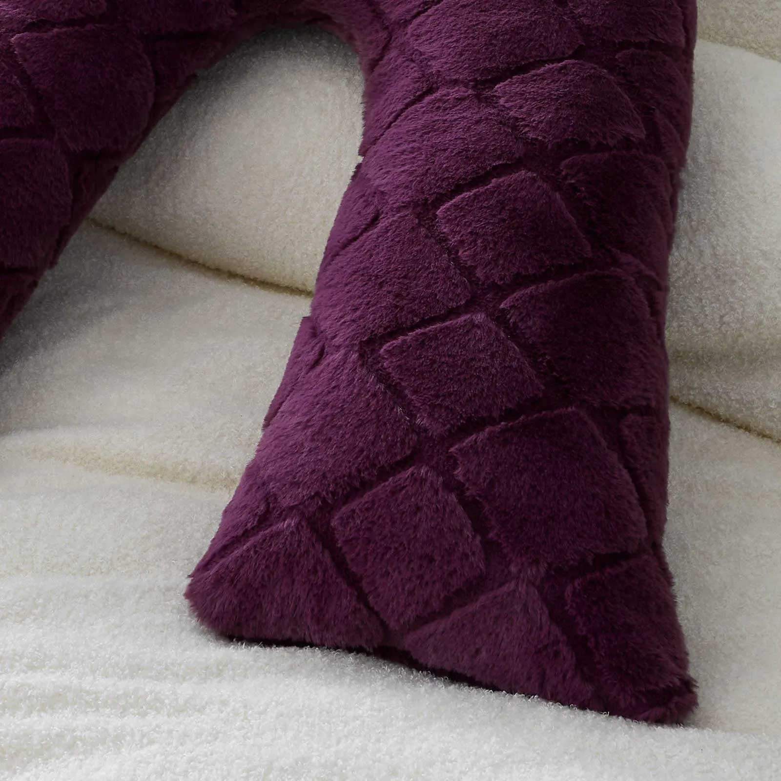 Cosy Diamond V Shaped Cushion