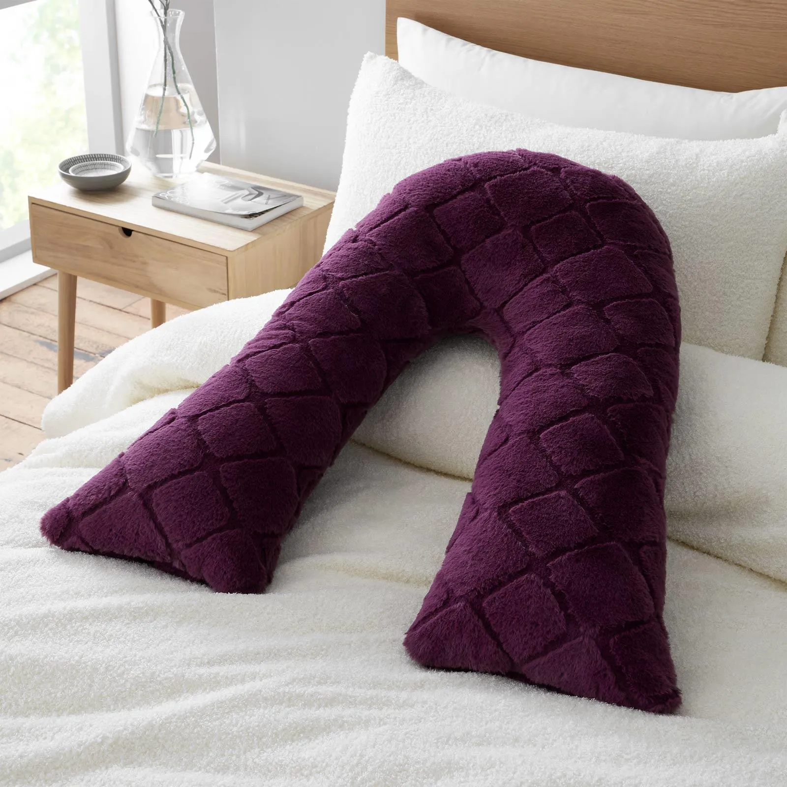 Cosy Diamond V Shaped Cushion