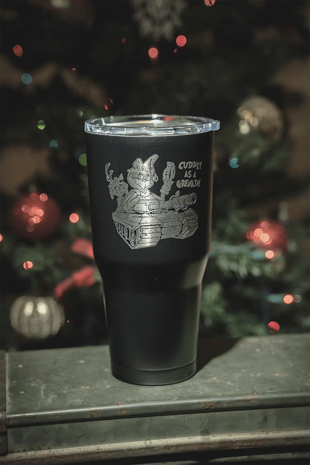 Cuddly As A Grenade - 30 oz Tumbler