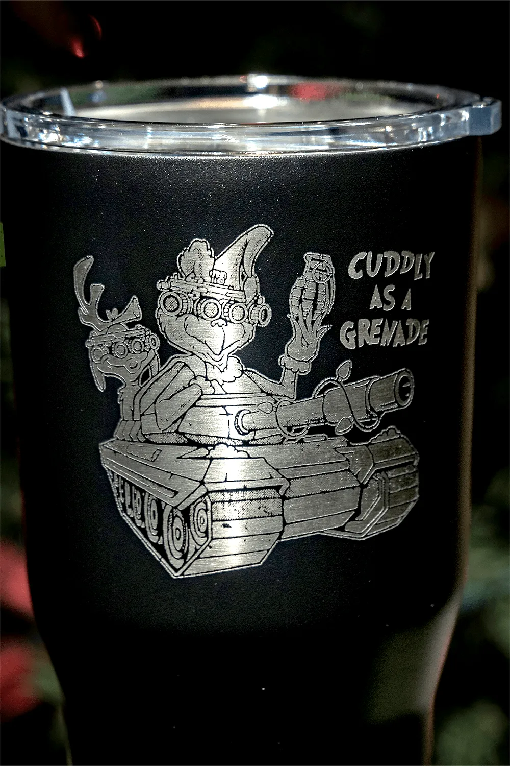Cuddly As A Grenade - 30 oz Tumbler