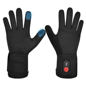 Day Wolf Non-Slip Thin Heated Liner Gloves