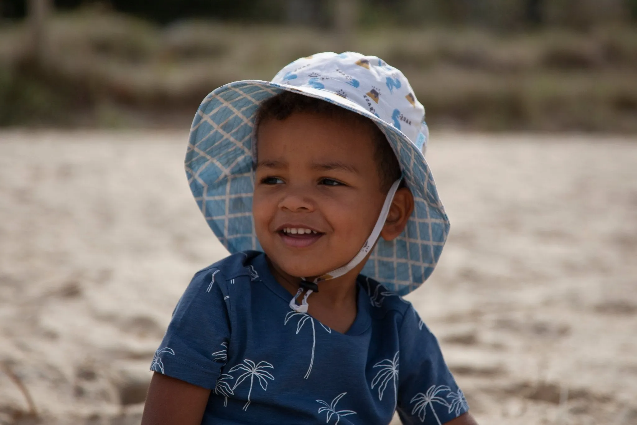 Dino-Roar Wide Brim Bucket Hat