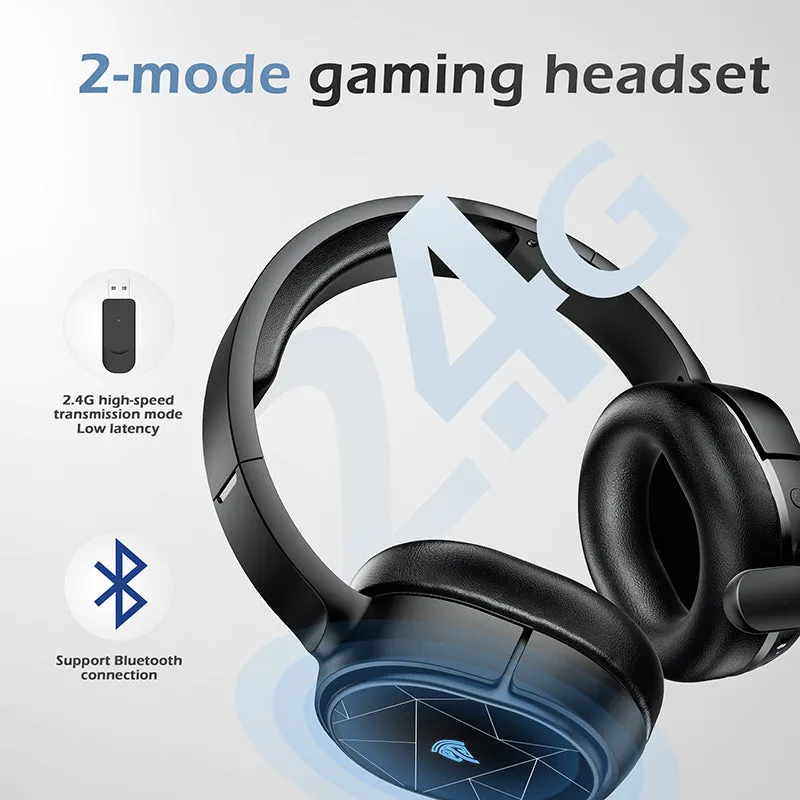 EasySMX® V10W Wireless RGB Gaming Headset for PC