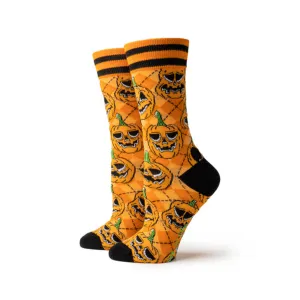 Jack Of All Lanterns Halloween Socks - Adult