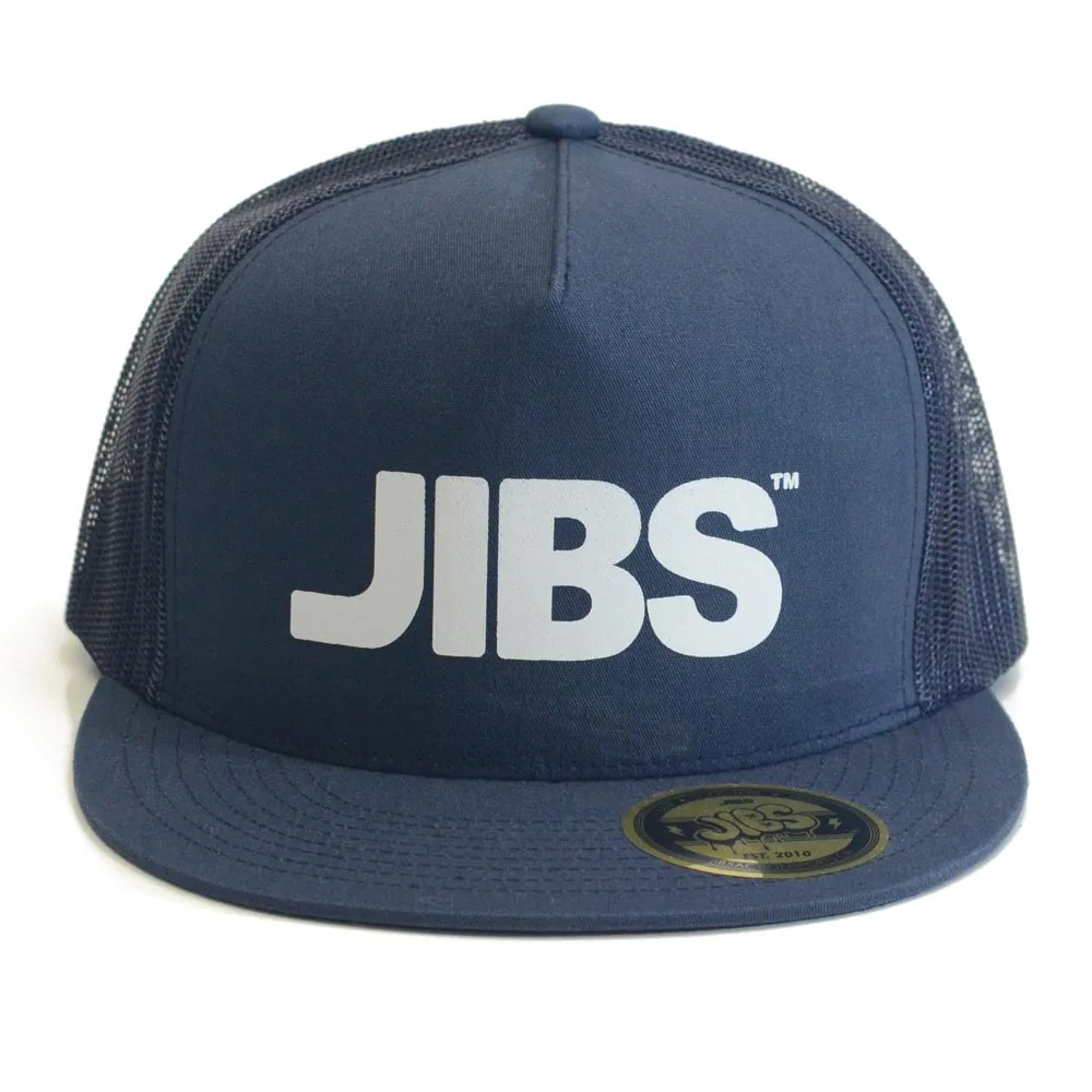 Jibs 5-Panel Classic Flat-Brim Trucker Hat