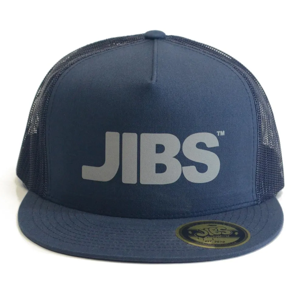 Jibs 5-Panel Classic Flat-Brim Trucker Hat