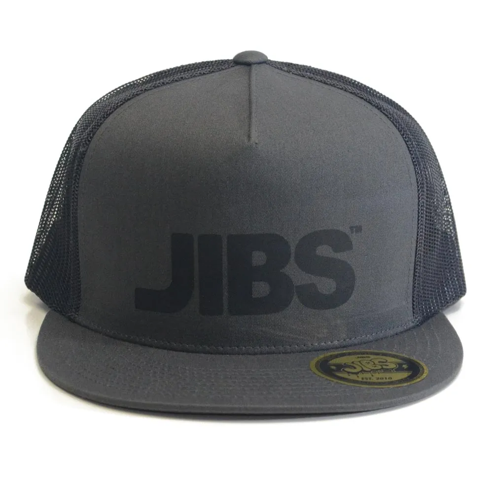 Jibs 5-Panel Classic Flat-Brim Trucker Hat