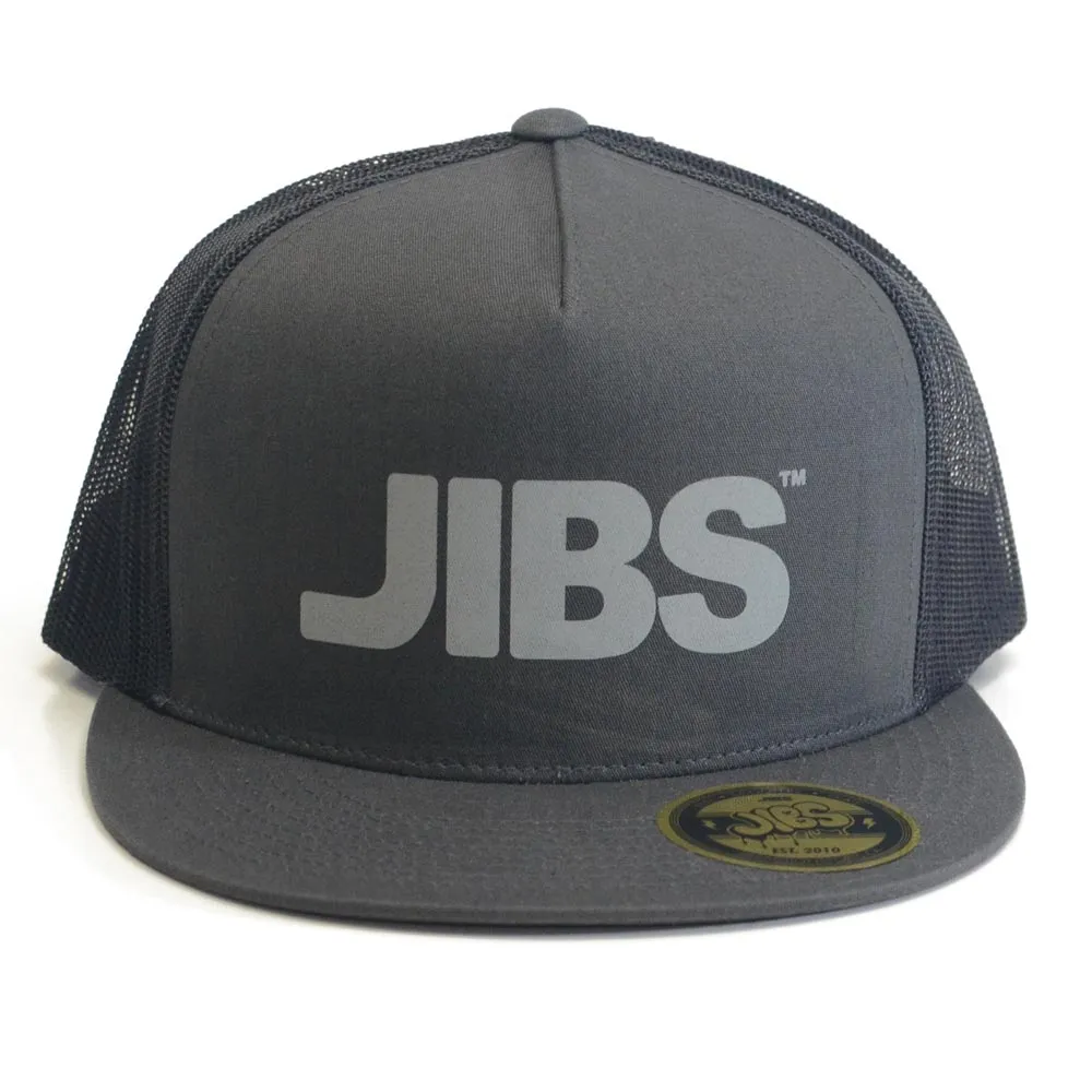 Jibs 5-Panel Classic Flat-Brim Trucker Hat