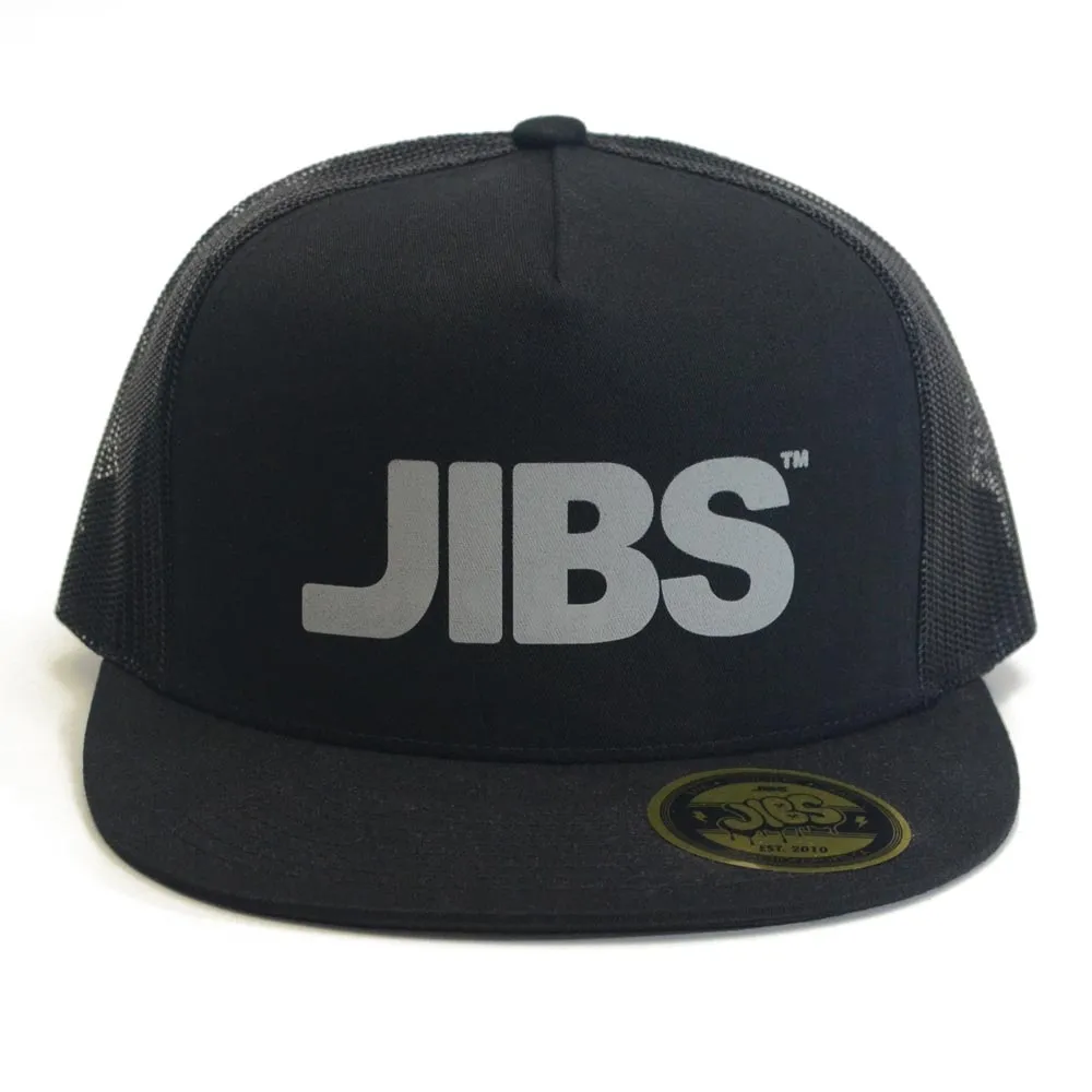Jibs 5-Panel Classic Flat-Brim Trucker Hat