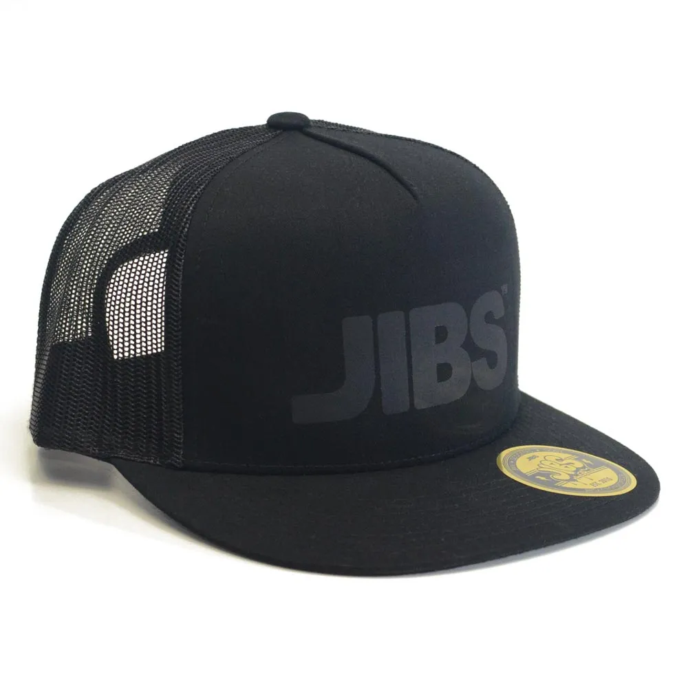 Jibs 5-Panel Classic Flat-Brim Trucker Hat