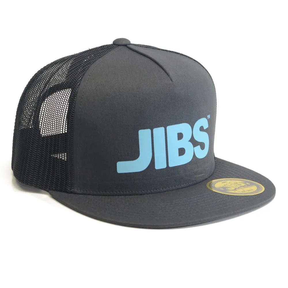 Jibs 5-Panel Classic Flat-Brim Trucker Hat