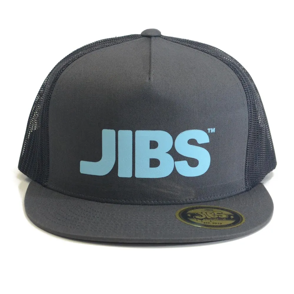 Jibs 5-Panel Classic Flat-Brim Trucker Hat
