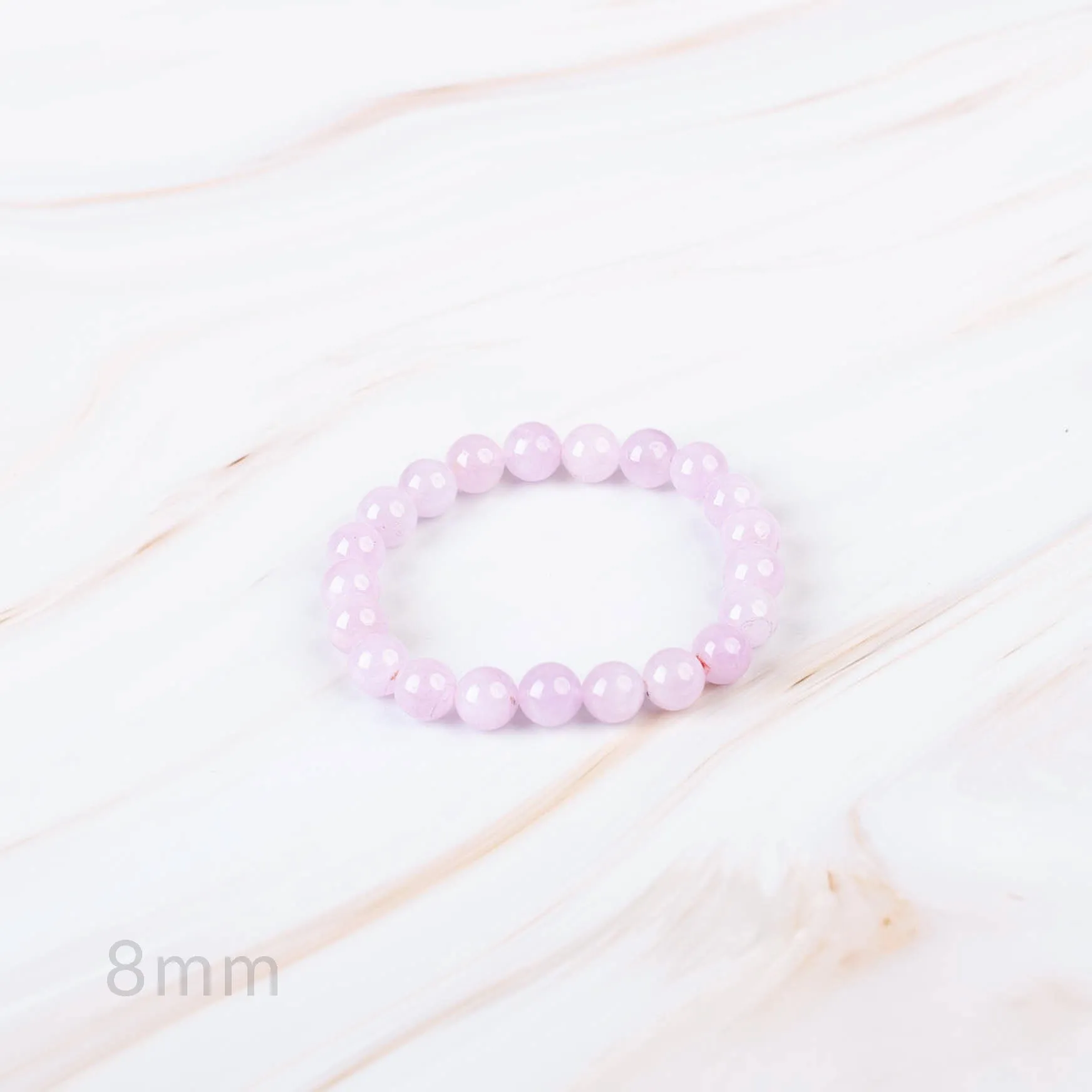 Kunzite Beaded Bracelet