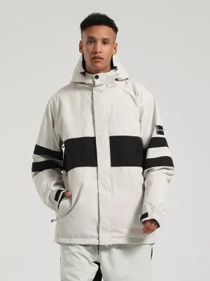 Men's Gsou Snow Light Zone Stripe Snow Jacket
