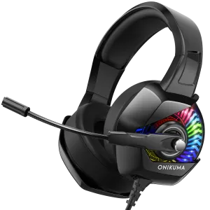 ONIKUMA K6 Casque PC Gamer Bass Stereo wired Gaming Headphones