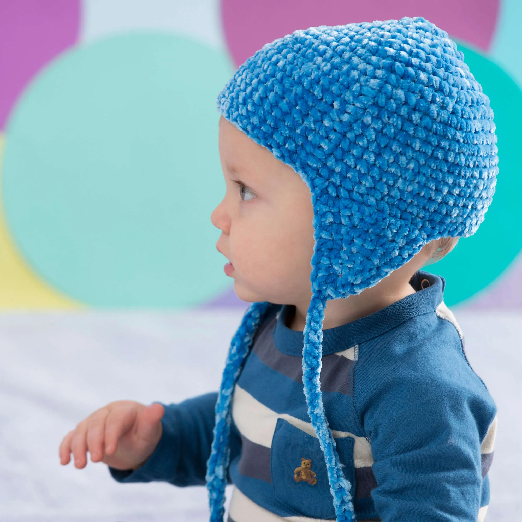Red Heart Crochet Soft Comfort Baby Hat