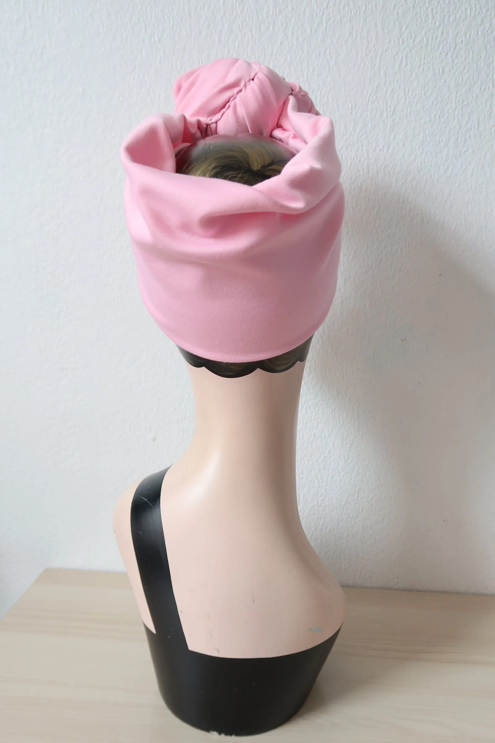 ROSE KNOT Vintage Style Pre-tied Headband in 9 Colours (made to order)