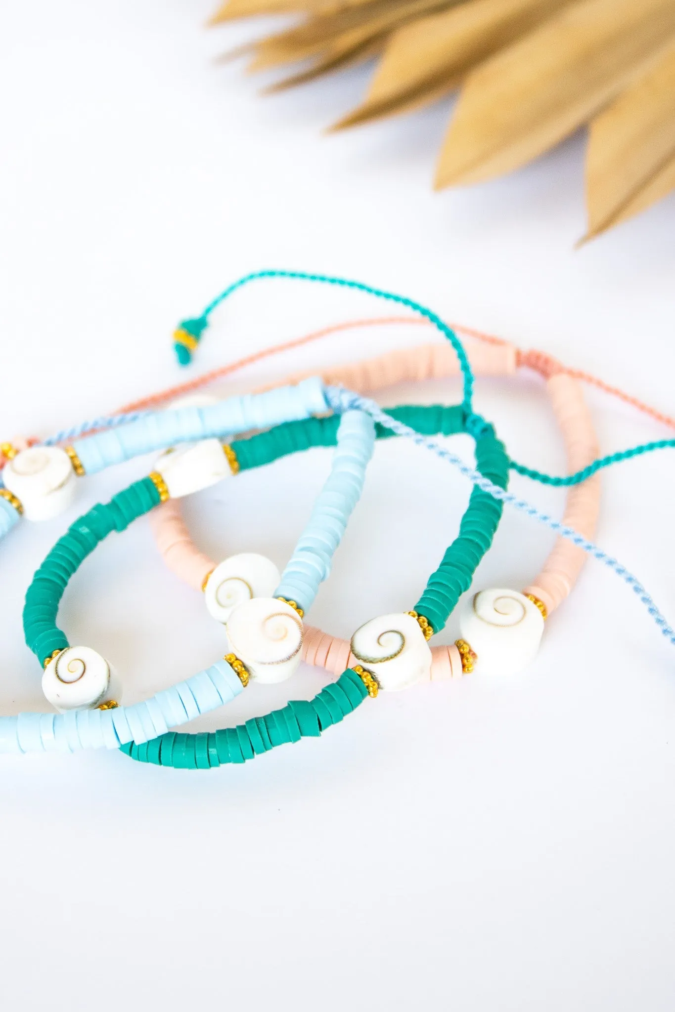 Shark Eye Fimo Pull Bracelet