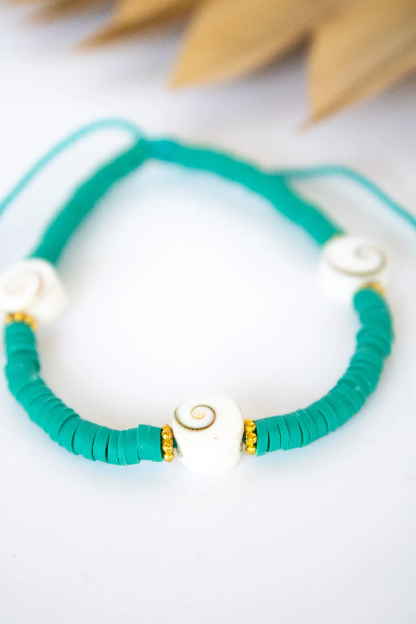 Shark Eye Fimo Pull Bracelet