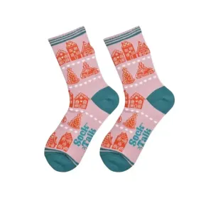Sock Talk - Gingerbread Village Socks