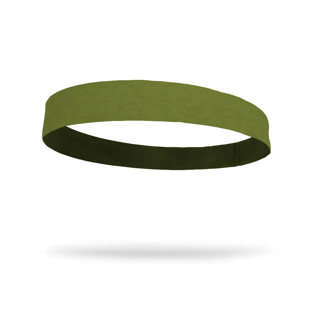 Solid Color 2" Flatback Wicking Headband