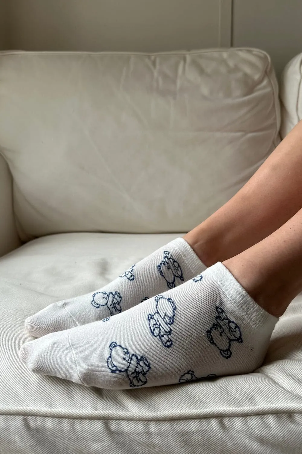 Teddy Bear Ankle Socks