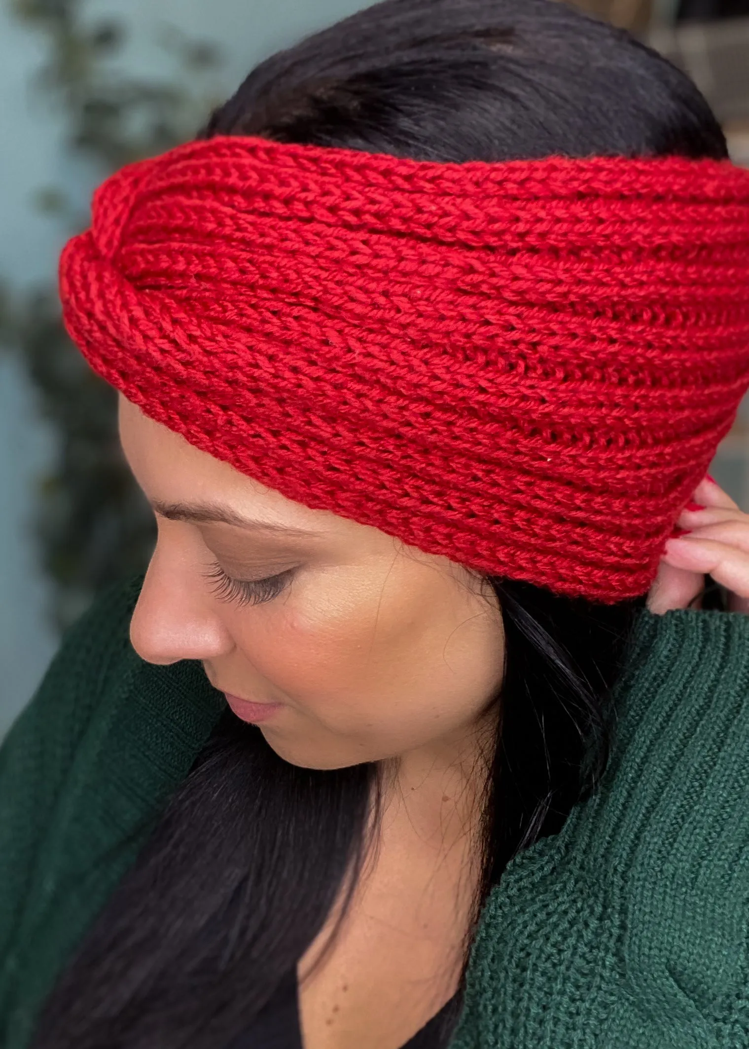 Twist Front Sweater Headband Ear Warmer- 4 Colors Available