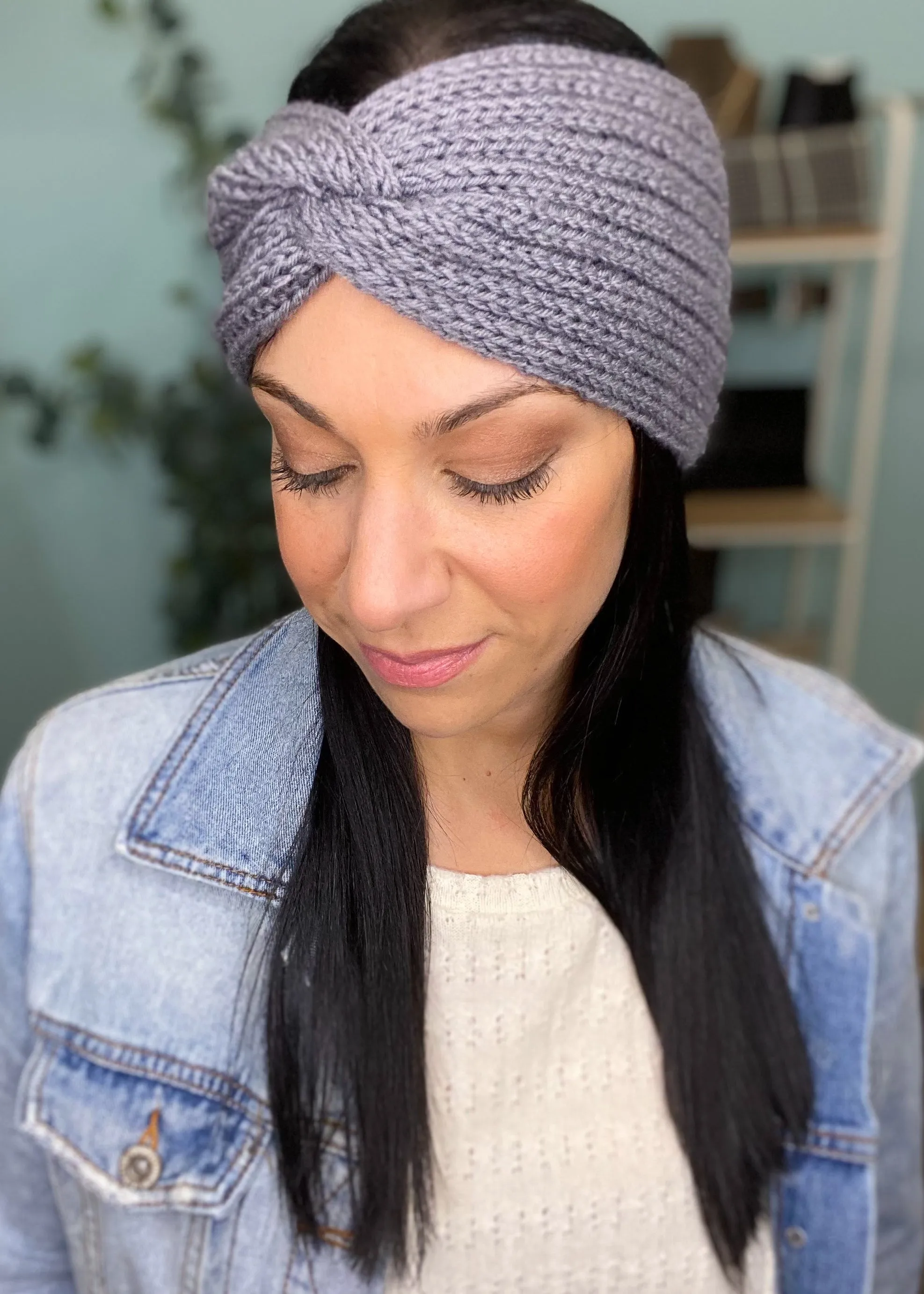 Twist Front Sweater Headband Ear Warmer- 4 Colors Available