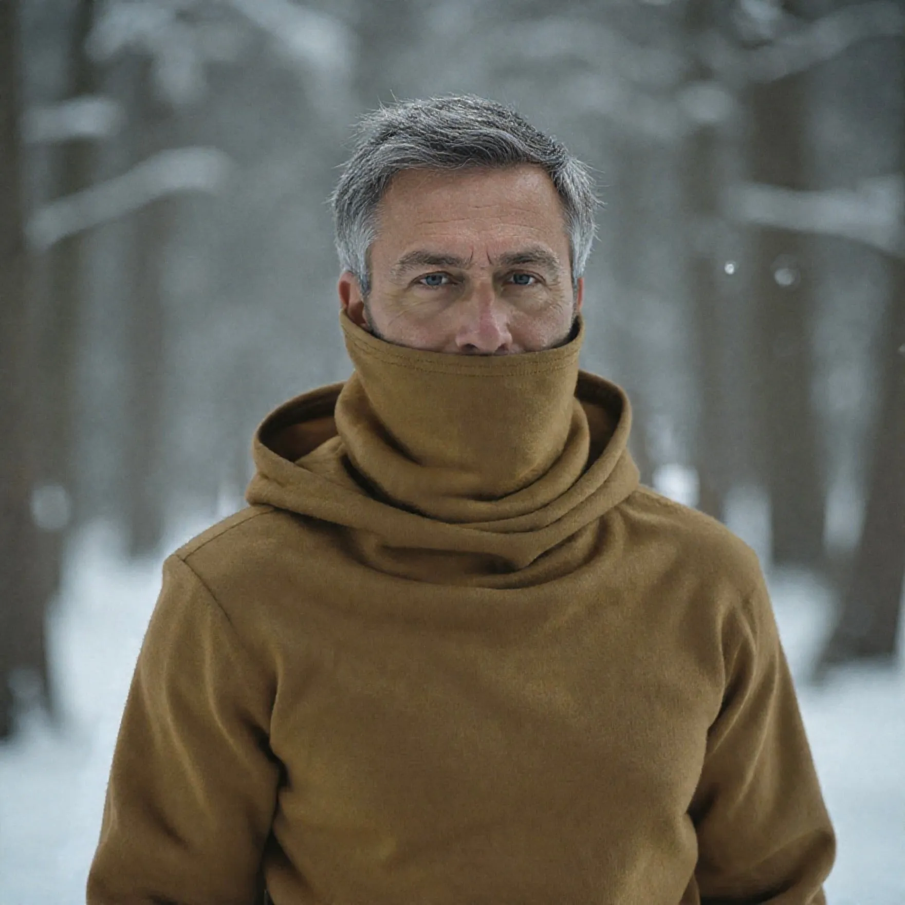 US Military Cold Weather Neck Gaiter In Coyote Brown