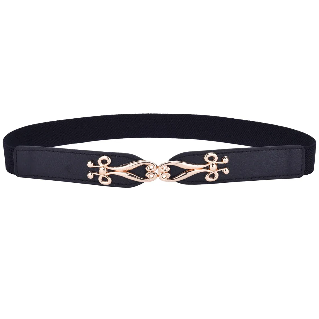 Women Skinny Belt for Dress | Ladies Fashion Elastic Belts | Waist Band Cinch Waistband