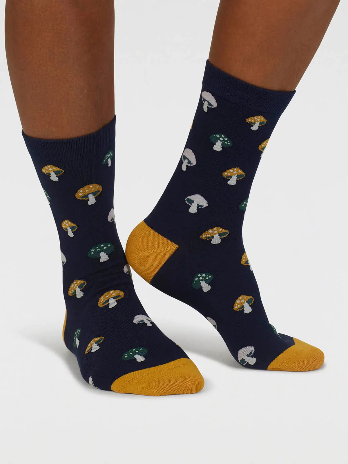 Yaella Woodlands Organic Cotton Gift Box of Women's Crew Socks